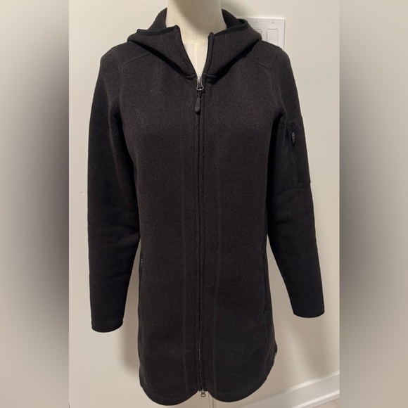 L.L. Bean Women's Sweater Fleece Coat - Picture 3 of 6